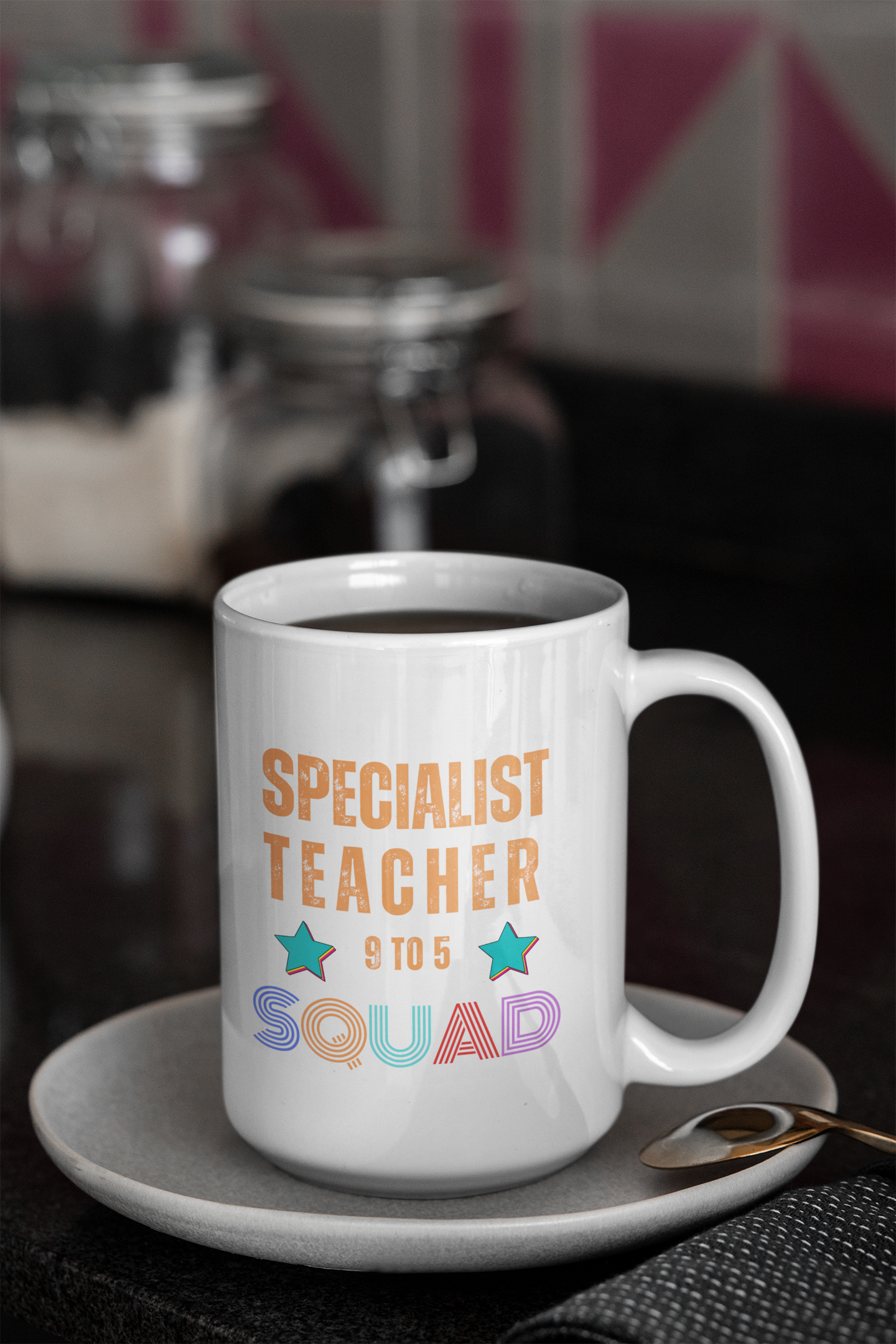 Specialist Teacher Squad Ceramic Mug - The Ultimate Tribute to Passionate Educators!