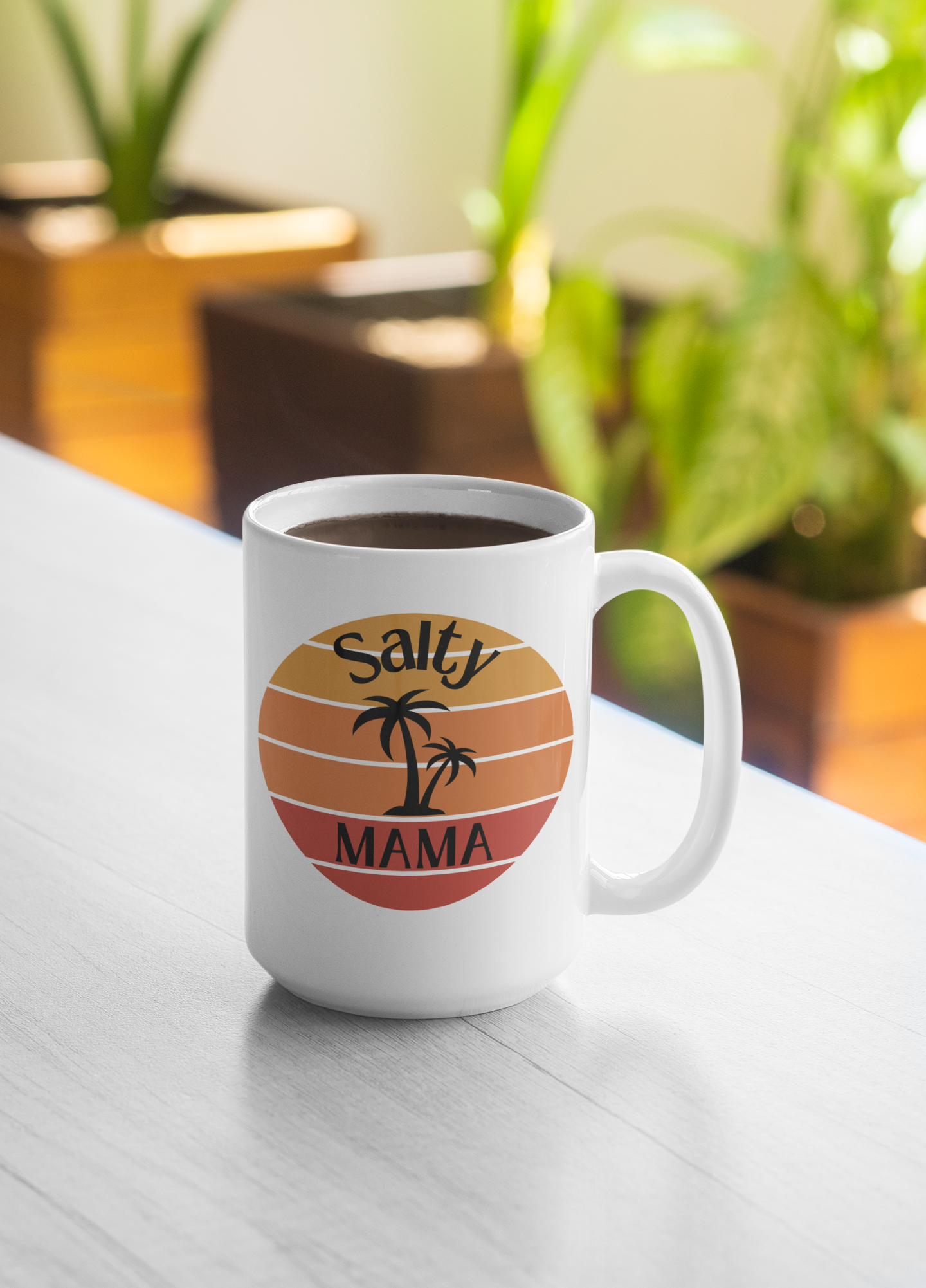 Salty Mama 15oz Ceramic Coffee Mug: Sexy, Salty and Stylish!