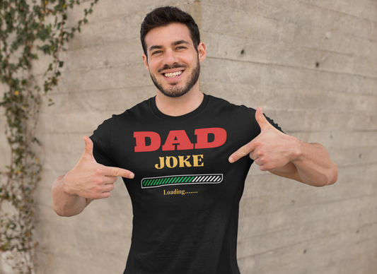DAD JOKE Loading... Men's T-shirt: Unleash Your Sense of Humor with Style
