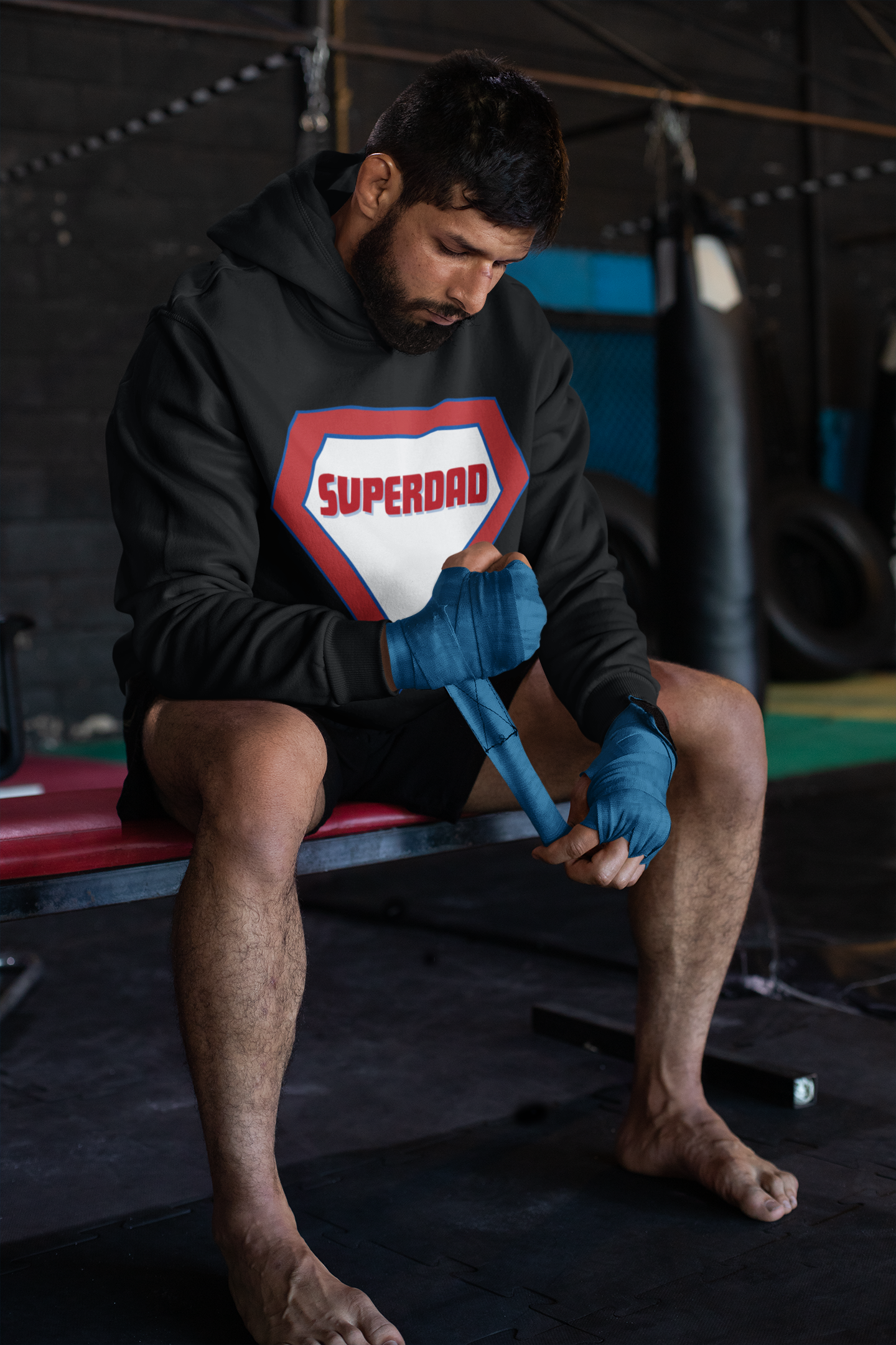 🦸♂️ SUPERDAD Men's Premium Hoodie 🌟 | Celebrate the Ultimate Hero