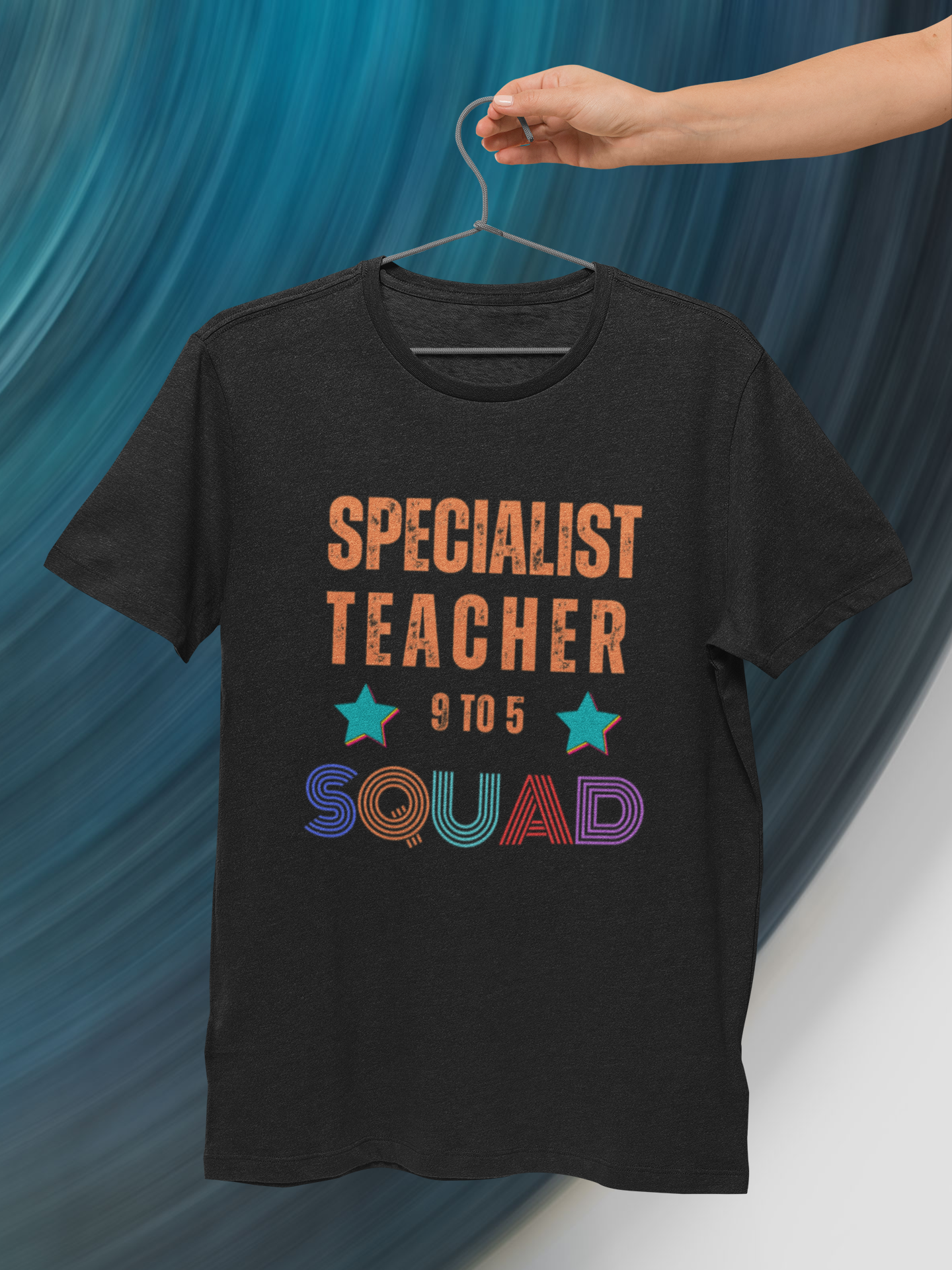 Specialist Teacher Squad Unisex Designer Tee Shirt - Perfect Gift for Educators