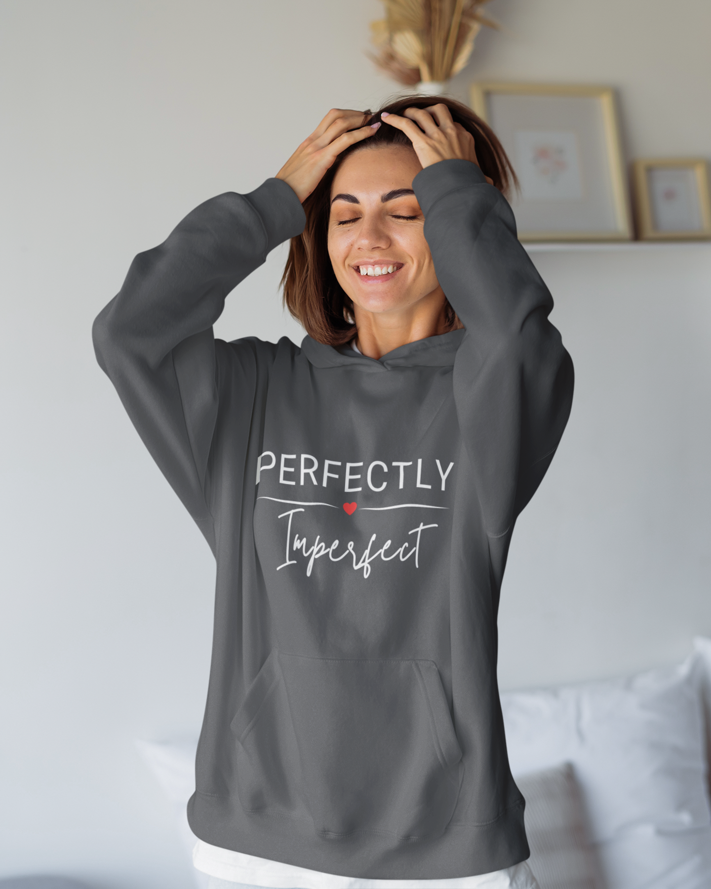 Celebrate Your Uniqueness with our PERFECTLY Imperfect Women's Premium Hoodie