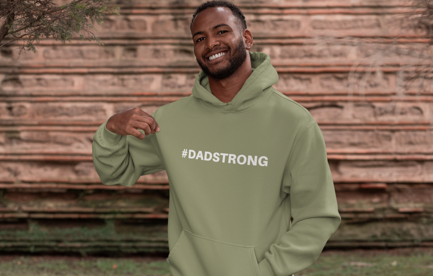 #DADSTRONG Men's Premium Hoodie - Ultimate Comfort and Style for Dads