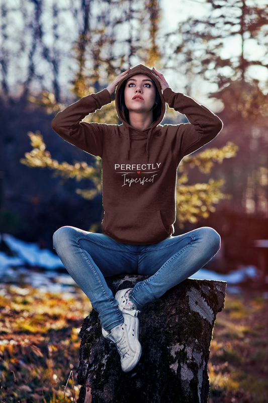 Celebrate Your Uniqueness with our PERFECTLY Imperfect Women's Premium Hoodie