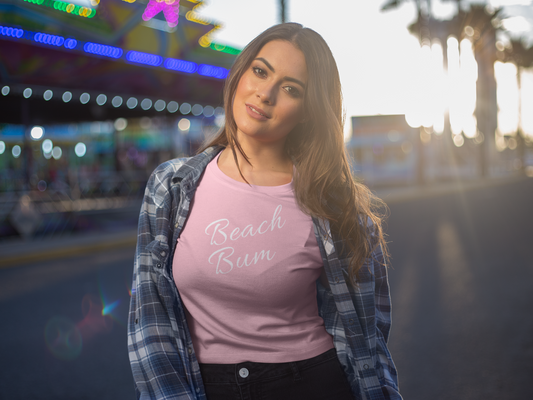 Women's Beach Bum T-shirt: Embrace Coastal Vibes with Style