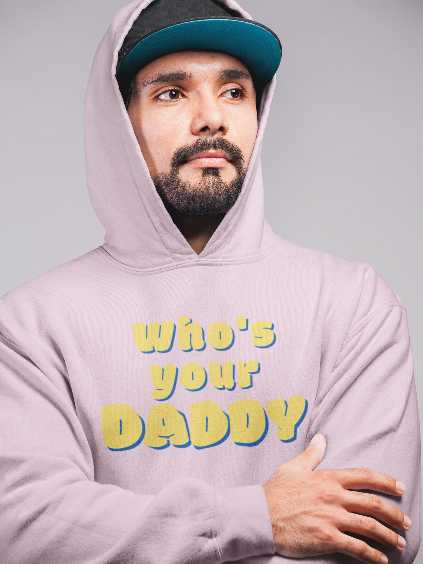 Who's Your Daddy Men's Premium Hoodie: Flaunt Your Confidence and Style