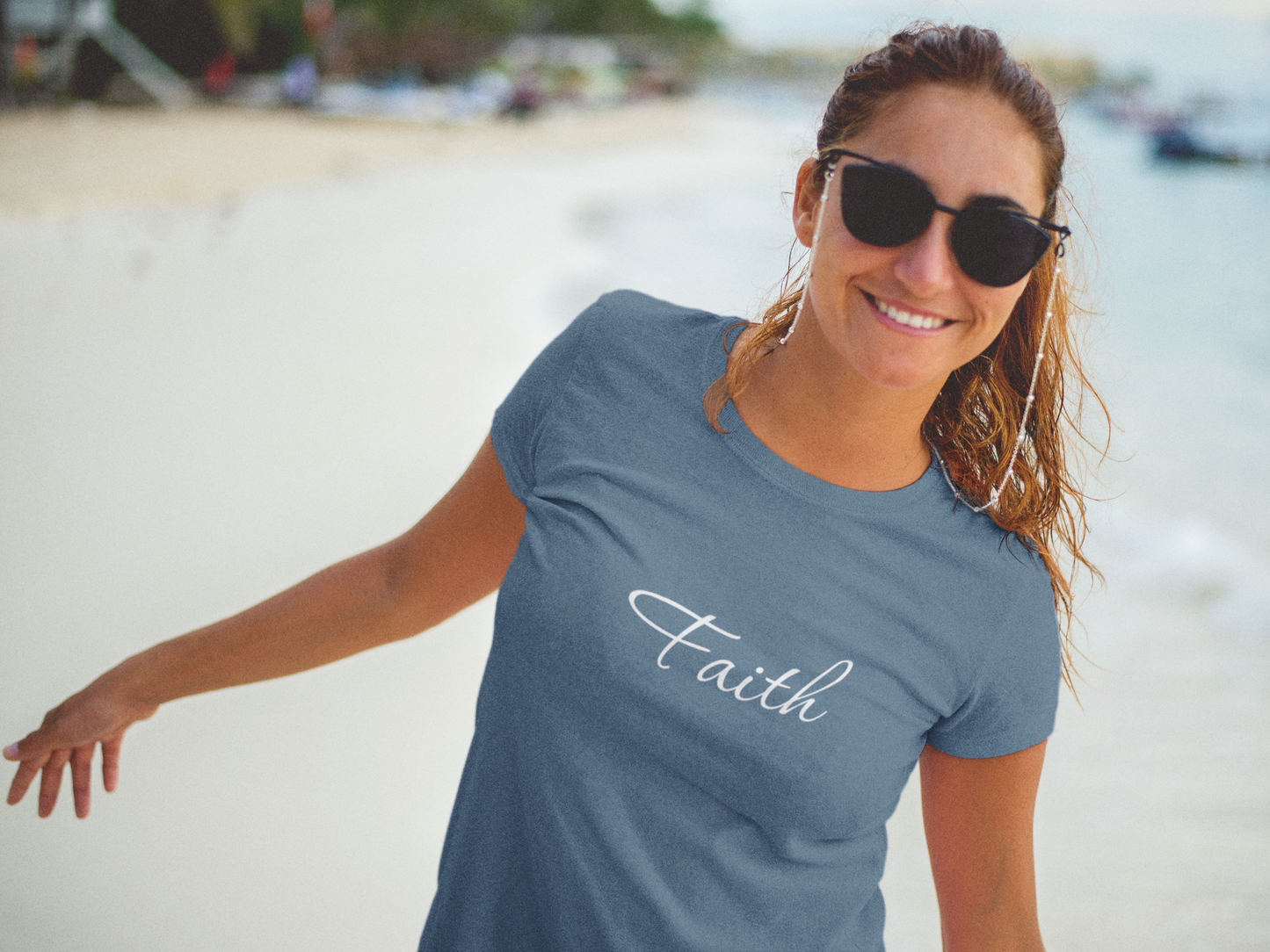 Faith Inspirational Women's Designer Tee Shirt | Soft, Premium Quality | Gift for Women