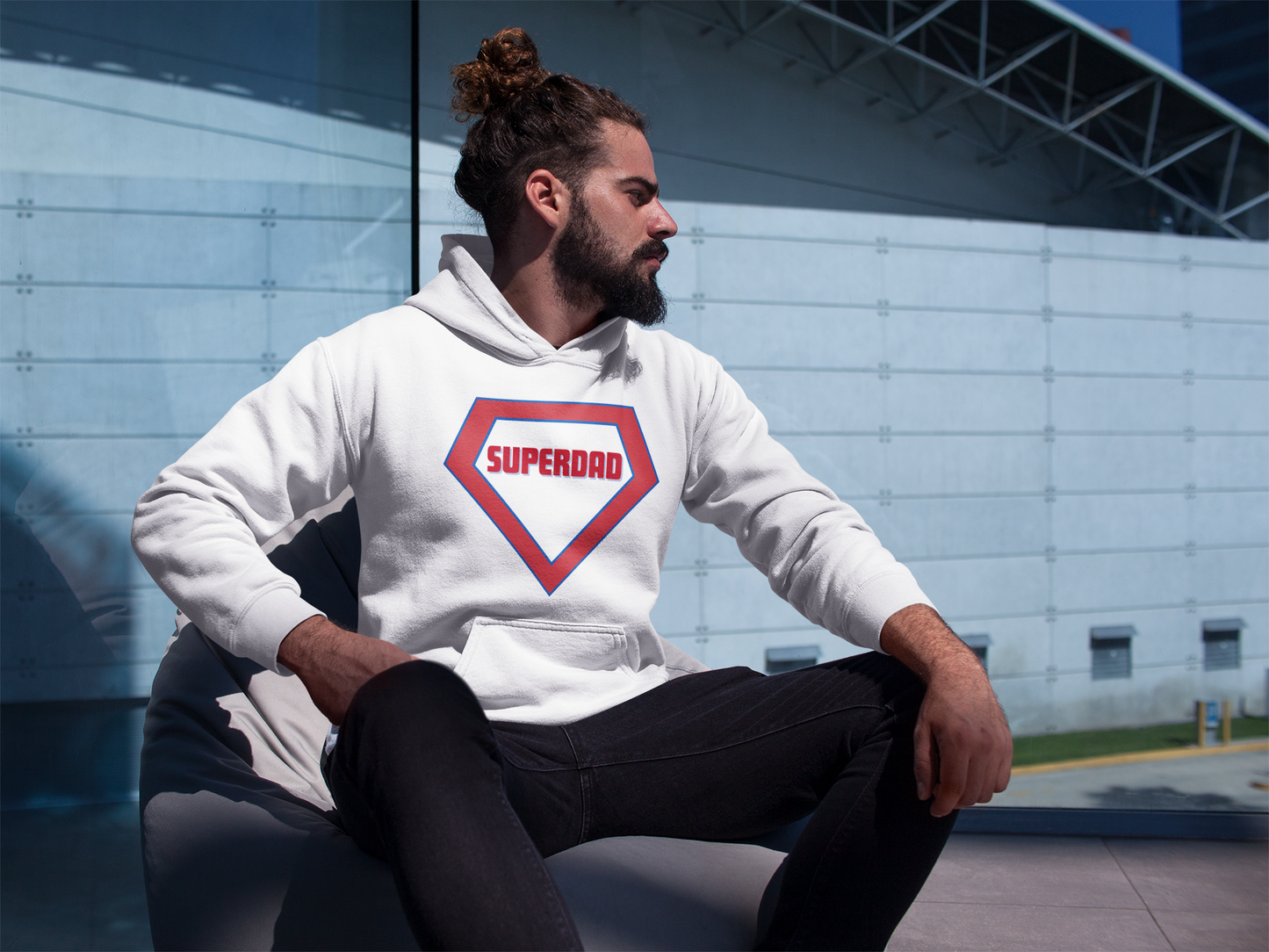 🦸♂️ SUPERDAD Men's Premium Hoodie 🌟 | Celebrate the Ultimate Hero