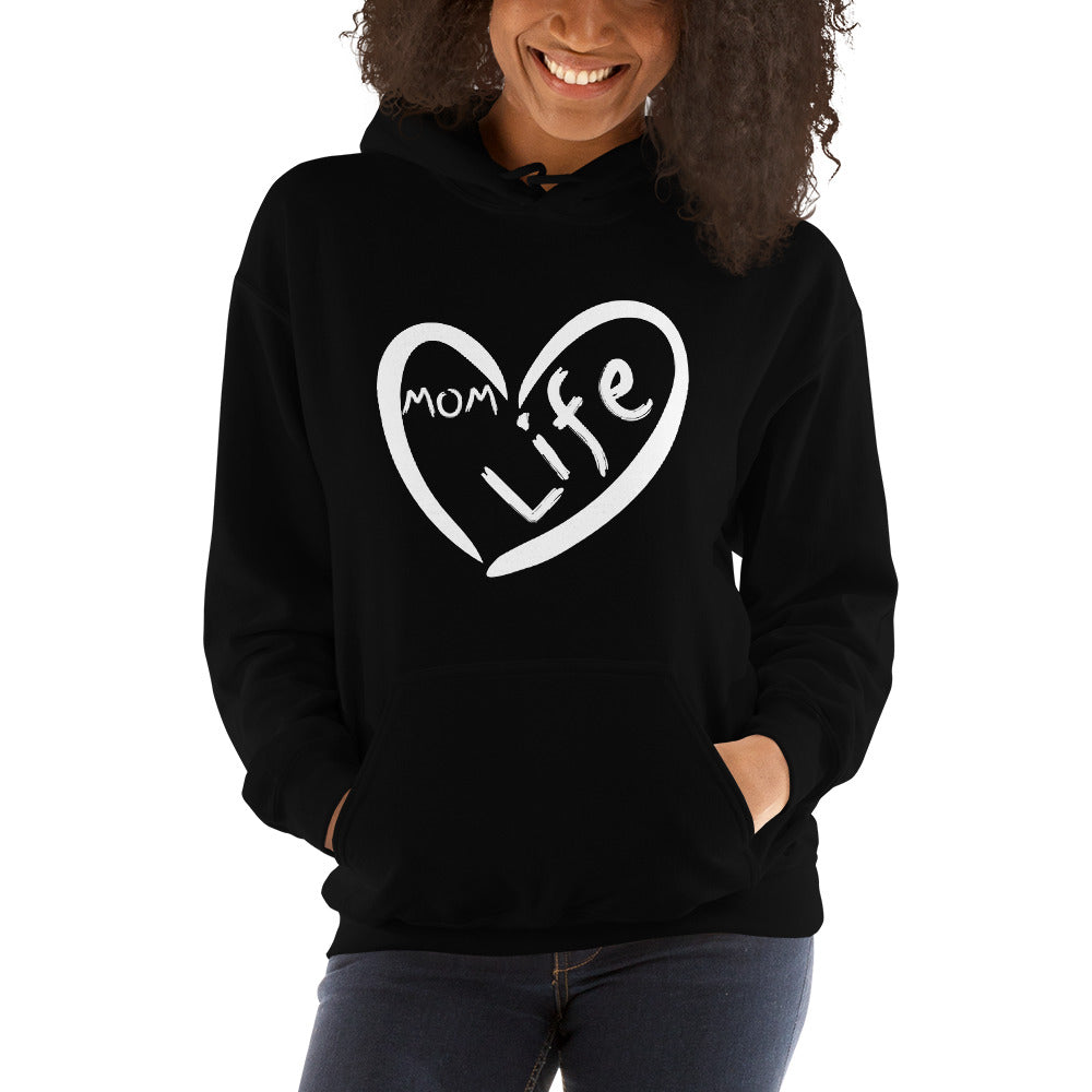 Mom Life Women's Premium Hoodie: A Heartfelt Tribute to Motherhood 🌷 - Stylish & Cozy Fashion Statement