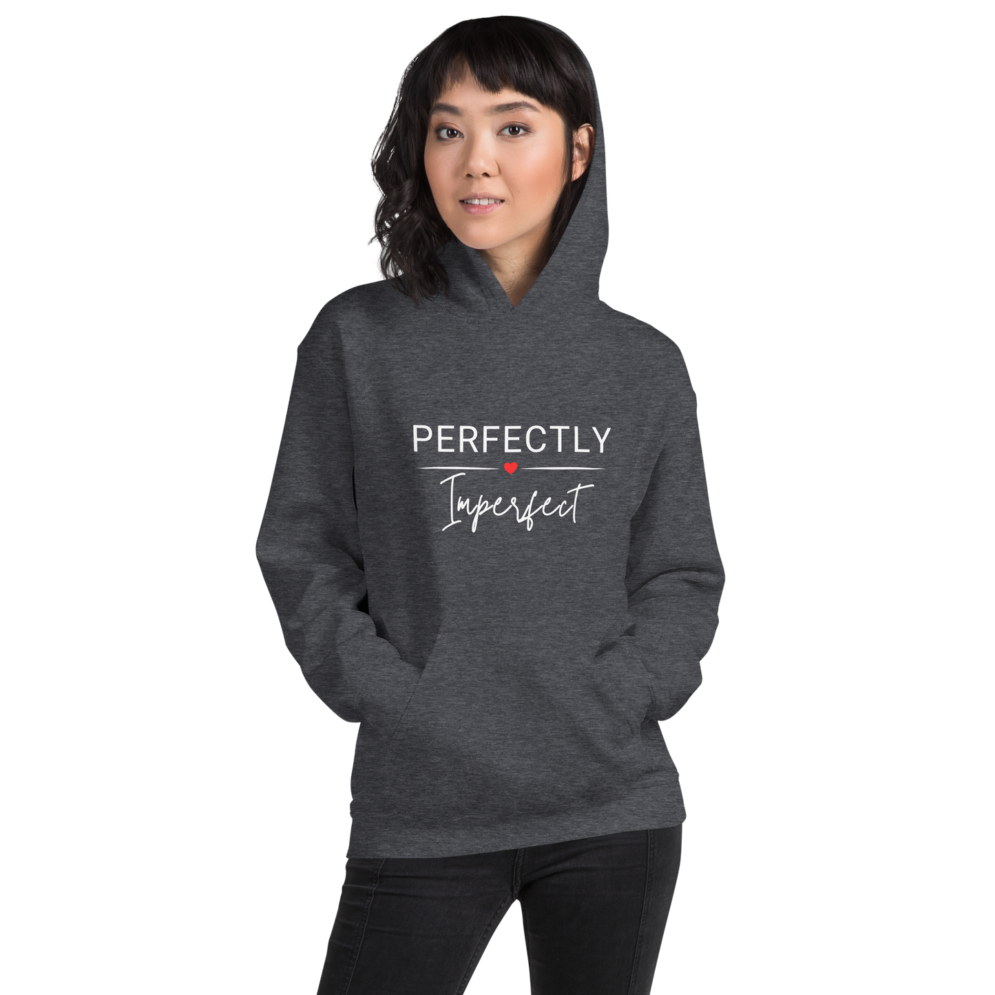 Celebrate Your Uniqueness with our PERFECTLY Imperfect Women's Premium Hoodie