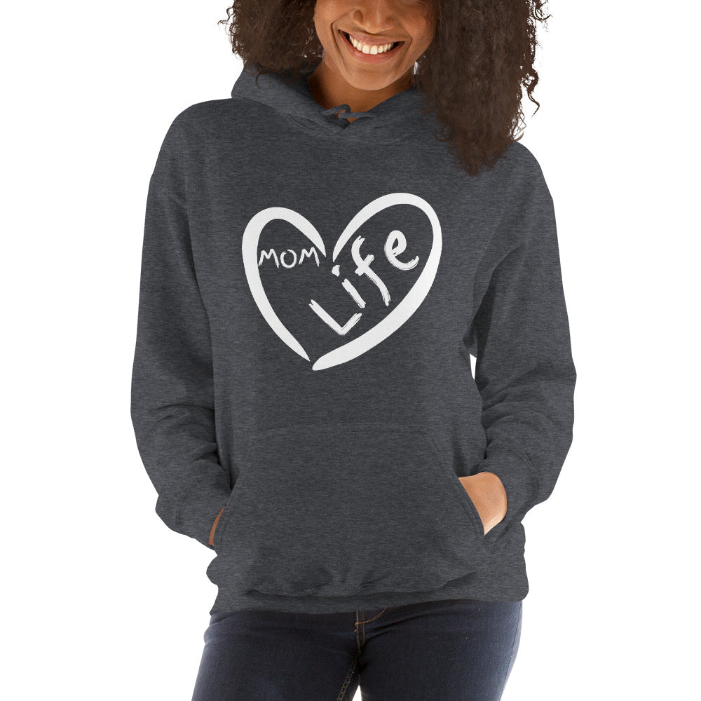 Mom Life Women's Premium Hoodie: A Heartfelt Tribute to Motherhood 🌷 - Stylish & Cozy Fashion Statement