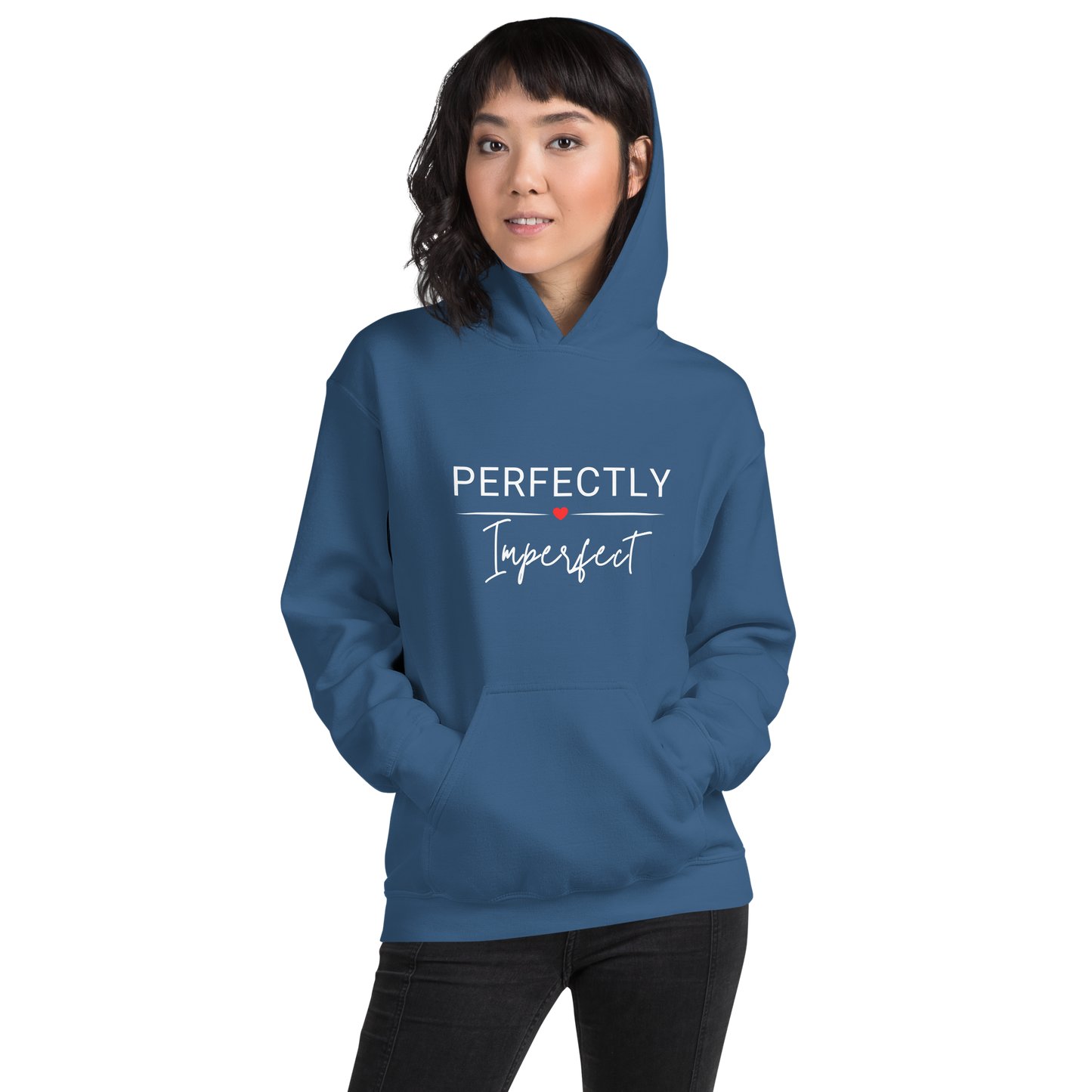 Celebrate Your Uniqueness with our PERFECTLY Imperfect Women's Premium Hoodie