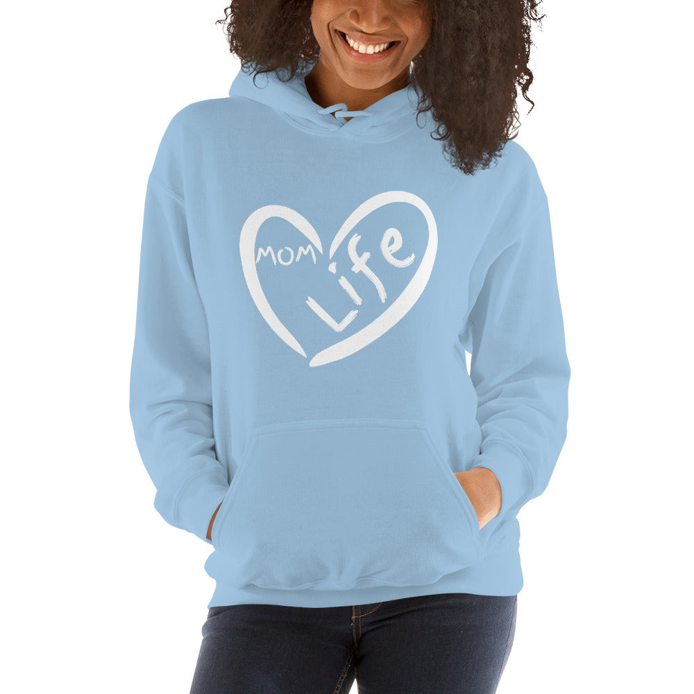 Mom Life Women's Premium Hoodie: A Heartfelt Tribute to Motherhood 🌷 - Stylish & Cozy Fashion Statement
