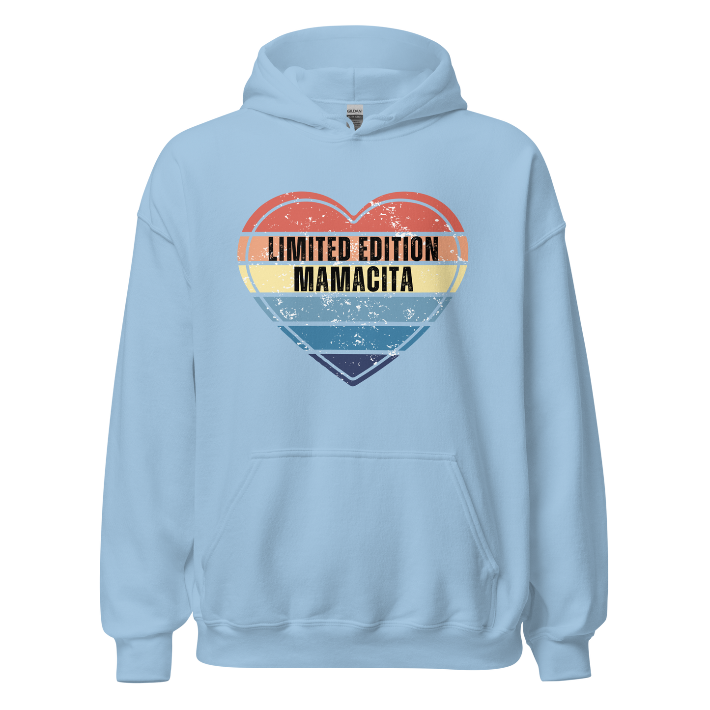 Limited Edition Mamacita Women's Premium Hoodie - Retro Heart Design