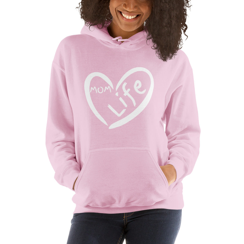 Mom Life Women's Premium Hoodie: A Heartfelt Tribute to Motherhood 🌷 - Stylish & Cozy Fashion Statement
