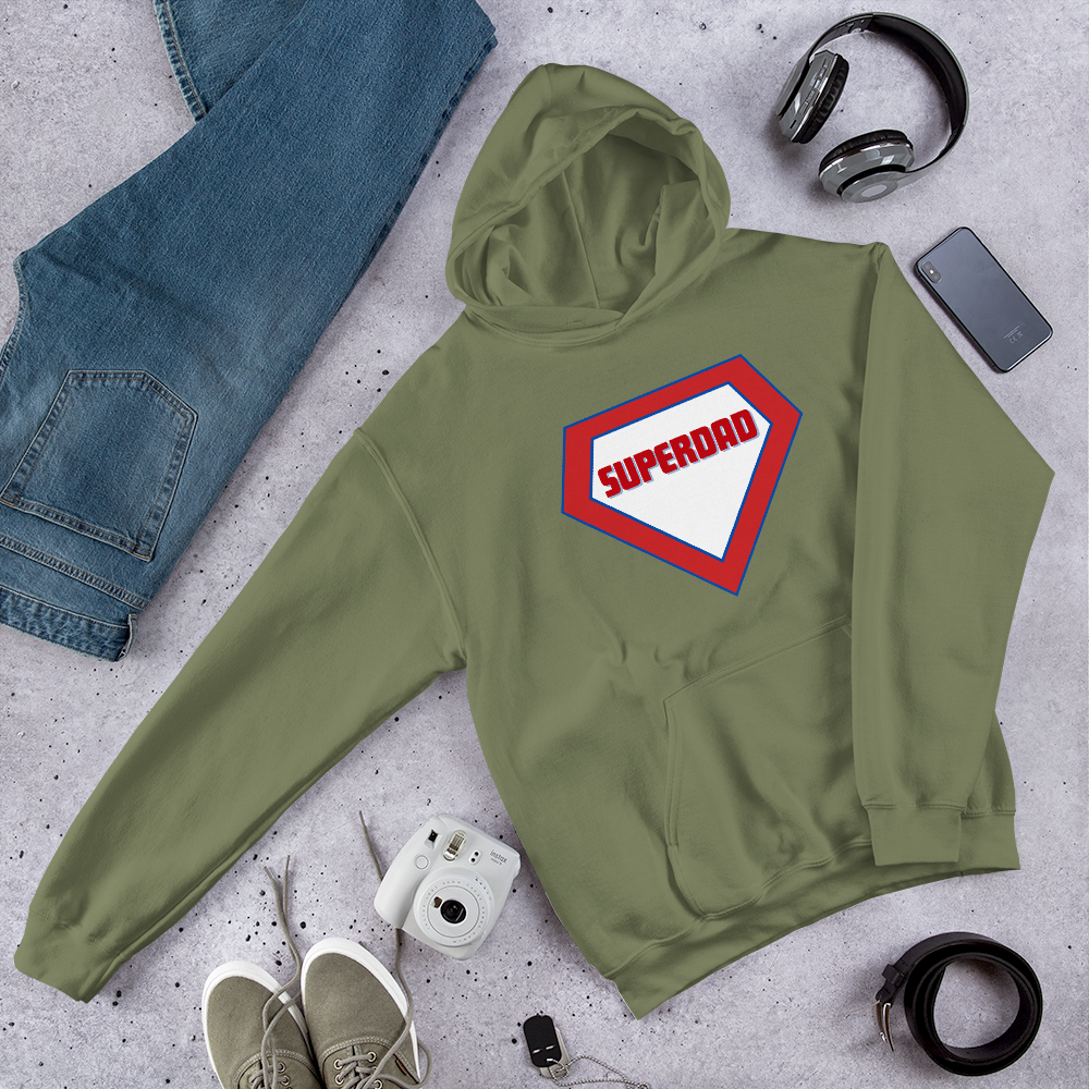 🦸♂️ SUPERDAD Men's Premium Hoodie 🌟 | Celebrate the Ultimate Hero