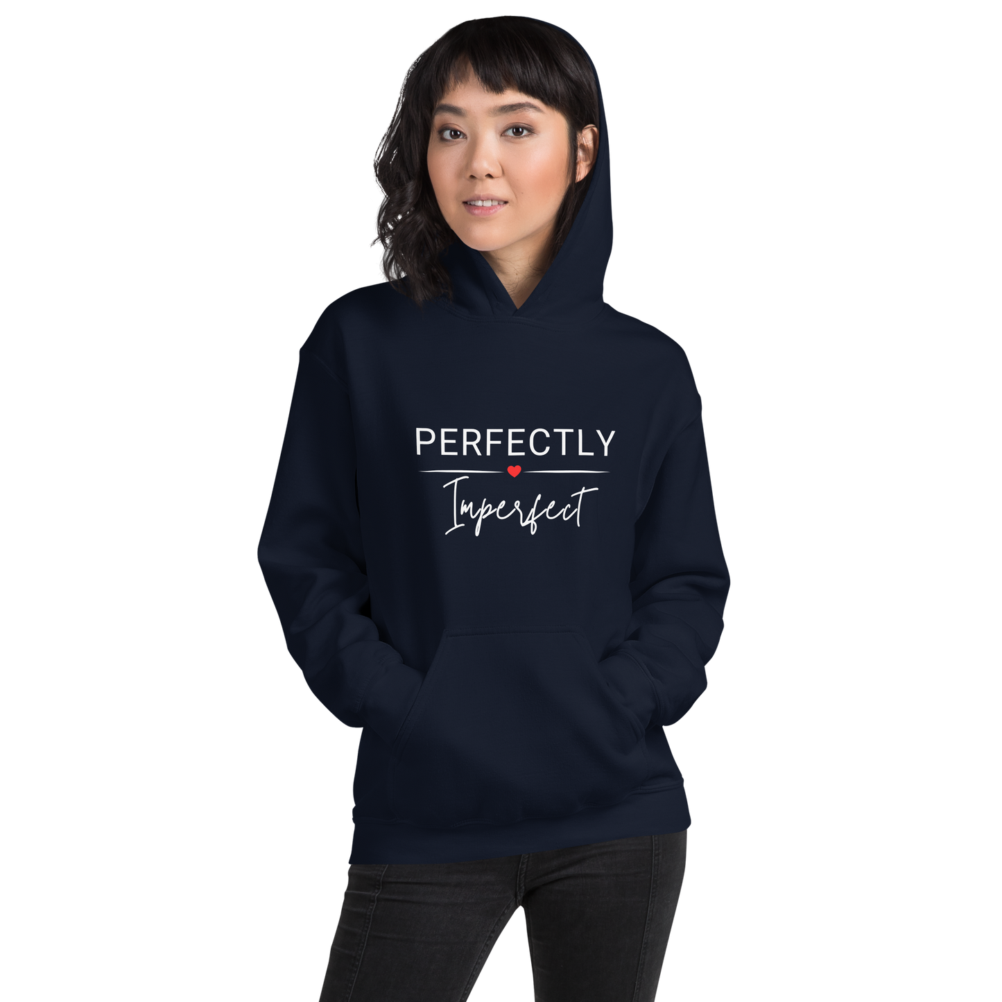 Celebrate Your Uniqueness with our PERFECTLY Imperfect Women's Premium Hoodie
