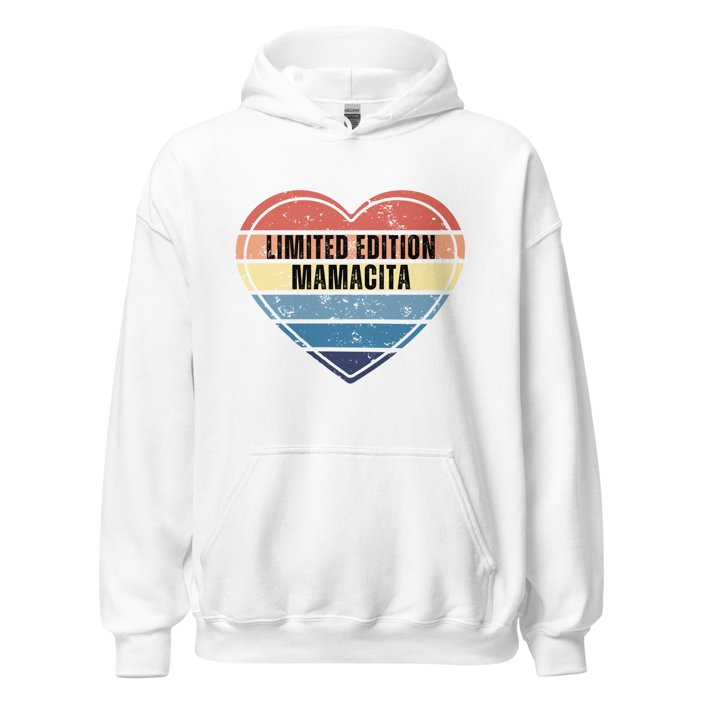 Limited Edition Mamacita Women's Premium Hoodie - Retro Heart Design