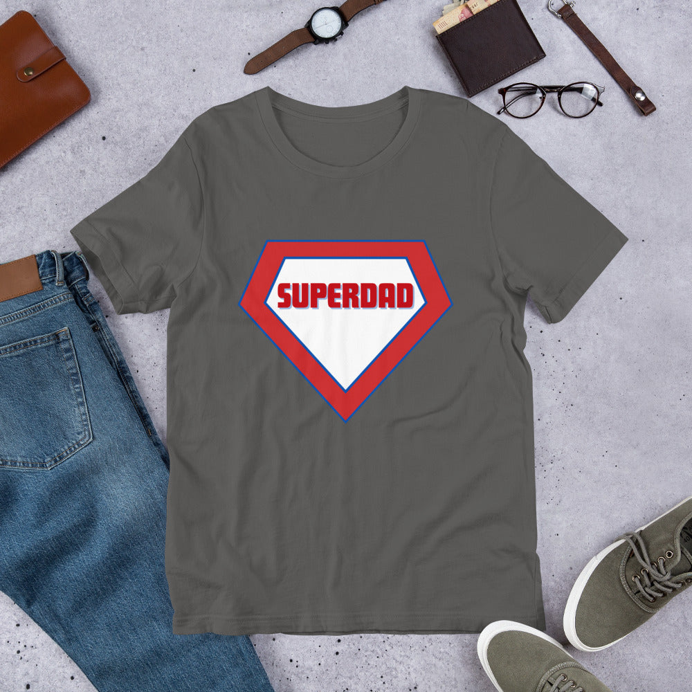 🦸♂️ SUPERDAD Designer Tee 🌟 | The Ultimate Tribute to Heroic Dads | Soft, Stylish, and Made to Celebrate Fatherhood