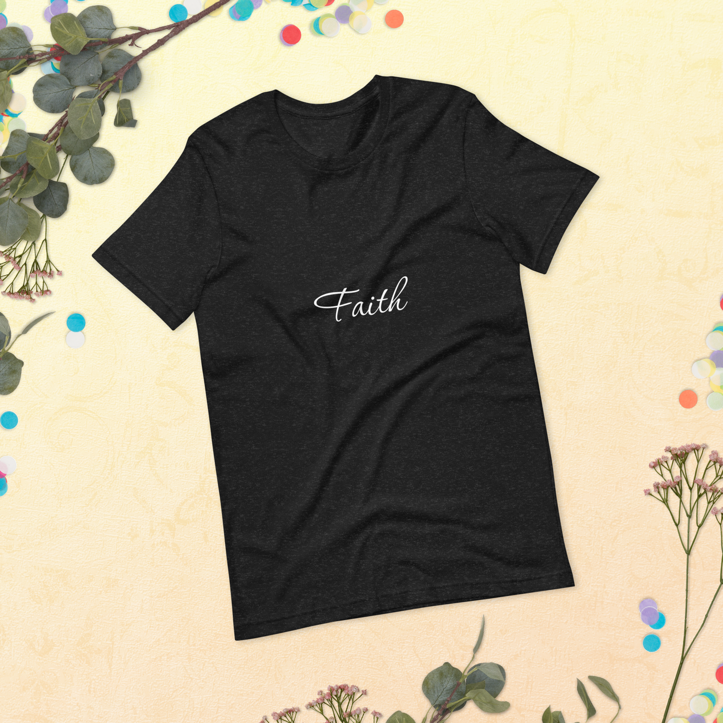 Faith Inspirational Women's Designer Tee Shirt | Soft, Premium Quality | Gift for Women