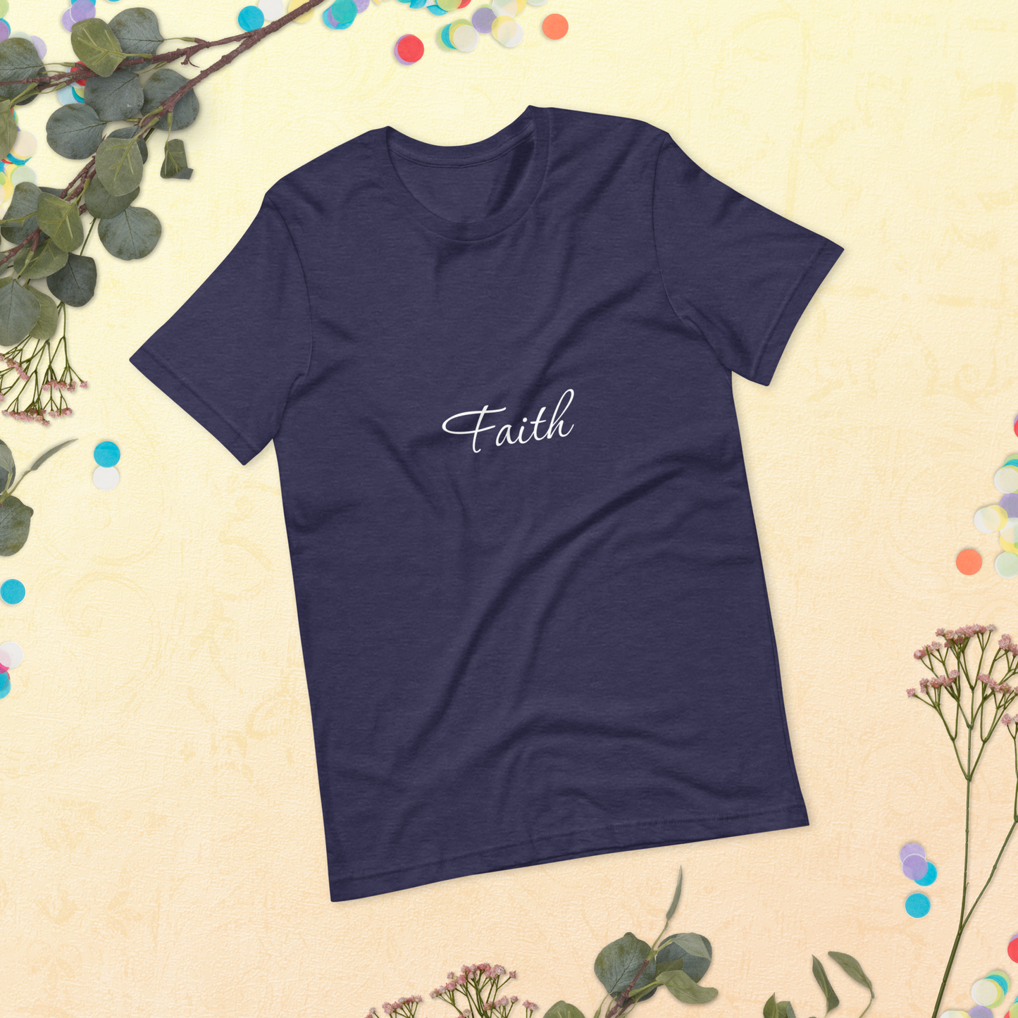 Faith Inspirational Women's Designer Tee Shirt | Soft, Premium Quality | Gift for Women