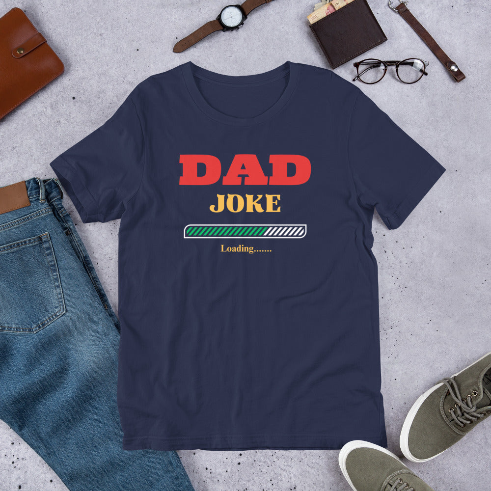 DAD JOKE Loading... Men's T-shirt: Unleash Your Sense of Humor with Style