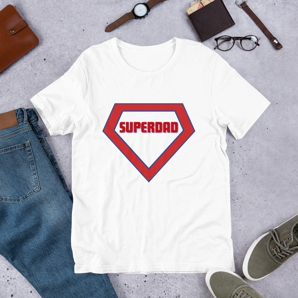 🦸♂️ SUPERDAD Designer Tee 🌟 | The Ultimate Tribute to Heroic Dads | Soft, Stylish, and Made to Celebrate Fatherhood