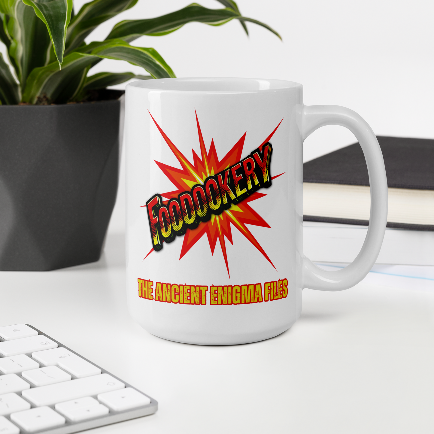 FooDooKery 15oz Mug - Embrace the Mystery with The Ancient Enigma Files