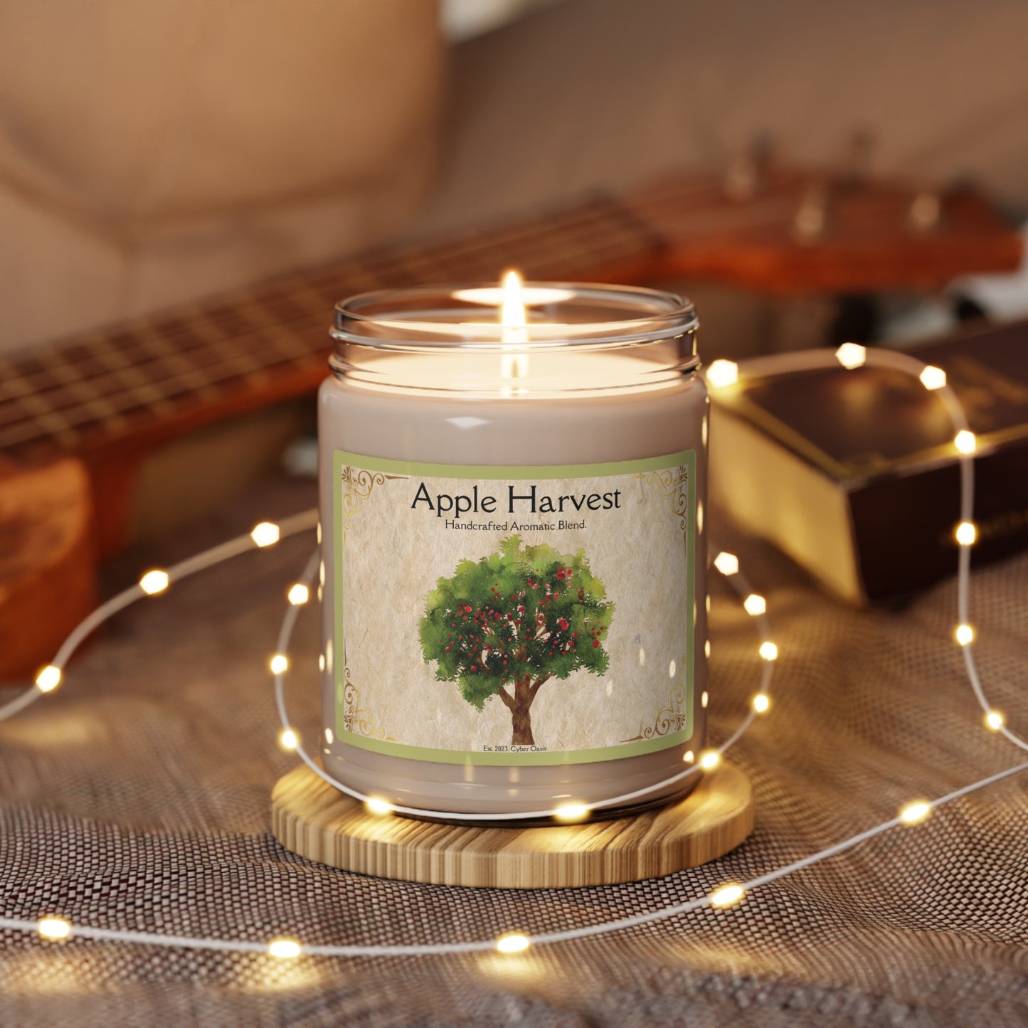 9oz 'Apple Harvest' Scented Candle – Rich Autumn Aromas