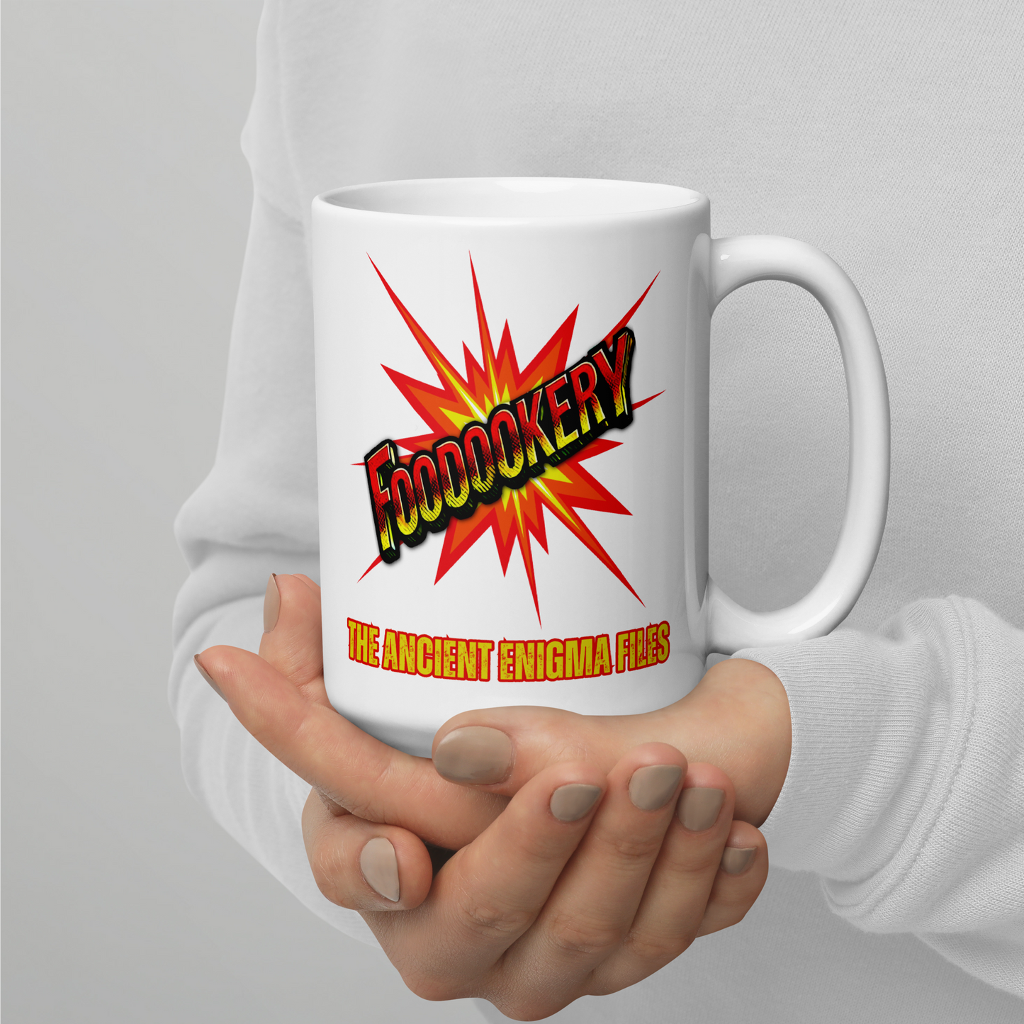 FooDooKery 15oz Mug - Embrace the Mystery with The Ancient Enigma Files