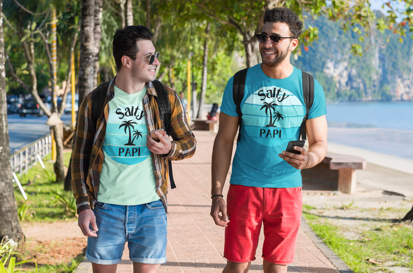 Salty Papi Designer Tee - Capture the Essence of Beach Life 🏖️