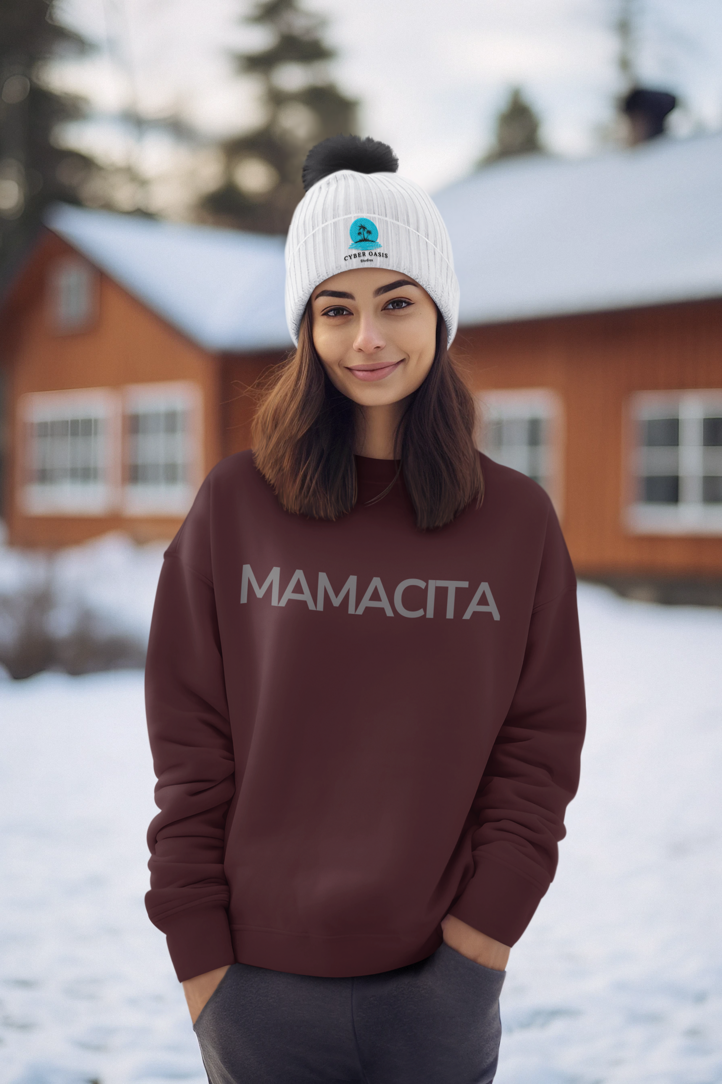 Women's 'MAMACITA' Sweatshirt - Minimalist Style - Empowering Fashion Statement