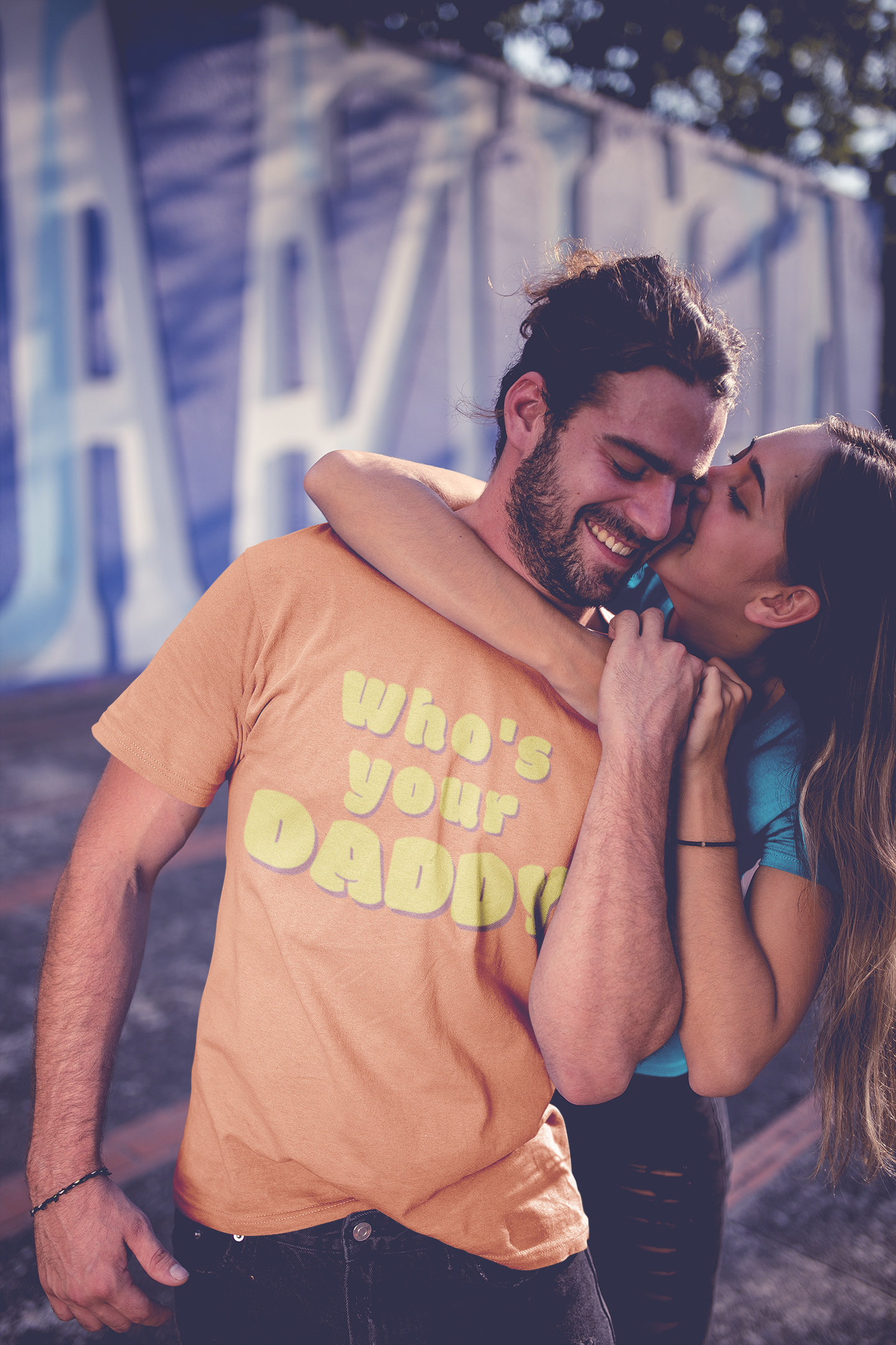 Men's 'Who's your DADDY' T-Shirt | Playful & Sexy | Bold Conversation Starter