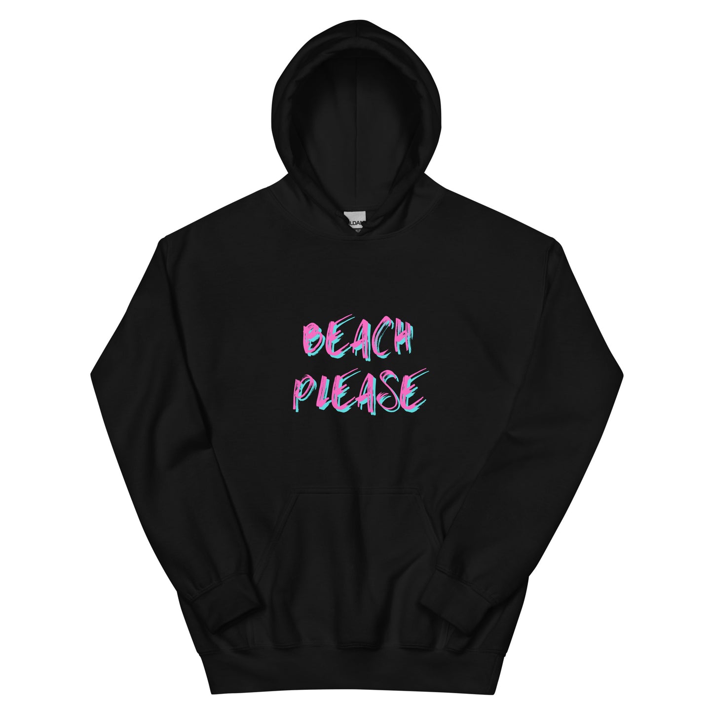 Embrace Beach Vibes: Women's Premium Hoodie with 'Beach Please' Design