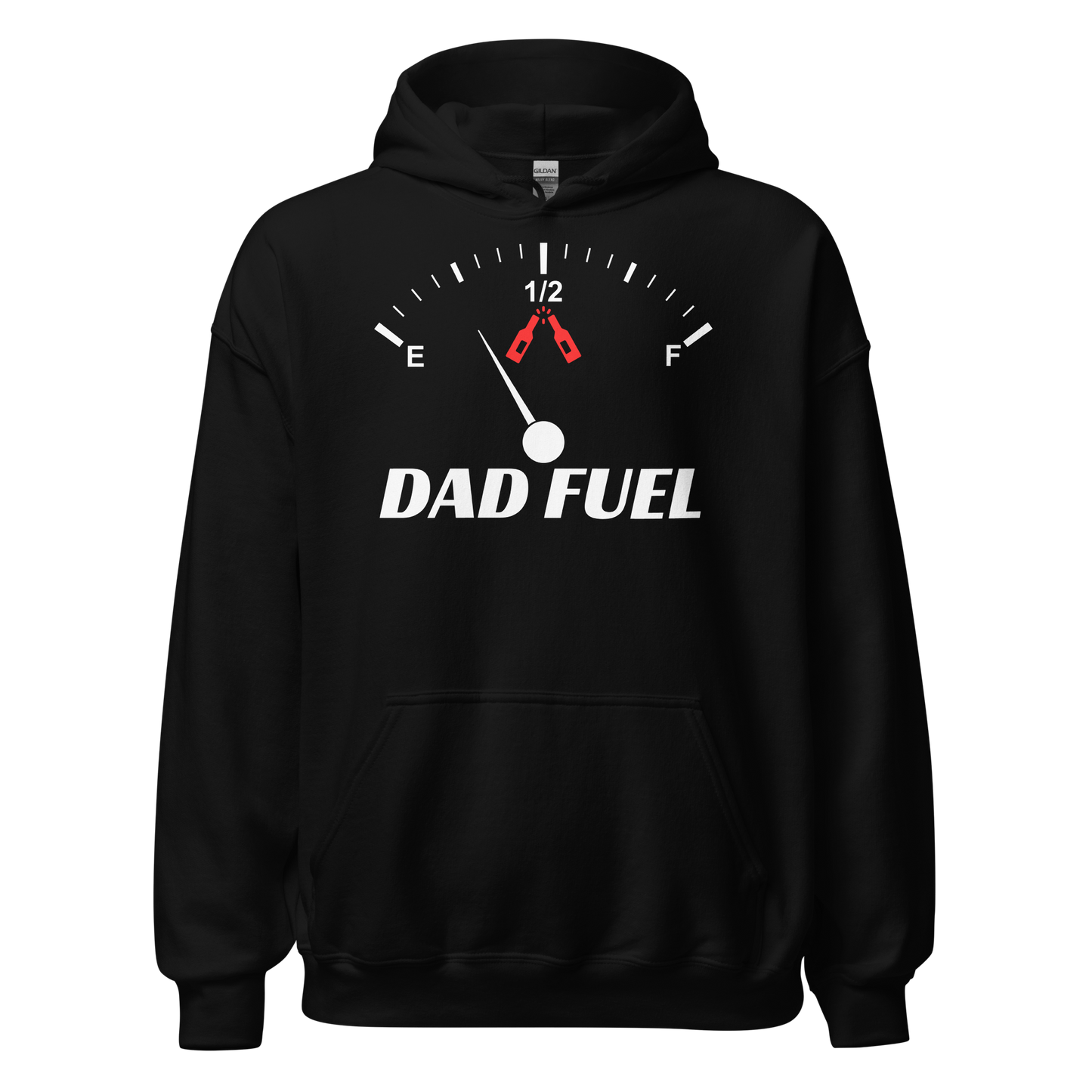 DAD FUEL Premium Men's Hoodie | Fatherhood Fashion Statement | Ideal Gift for Dads