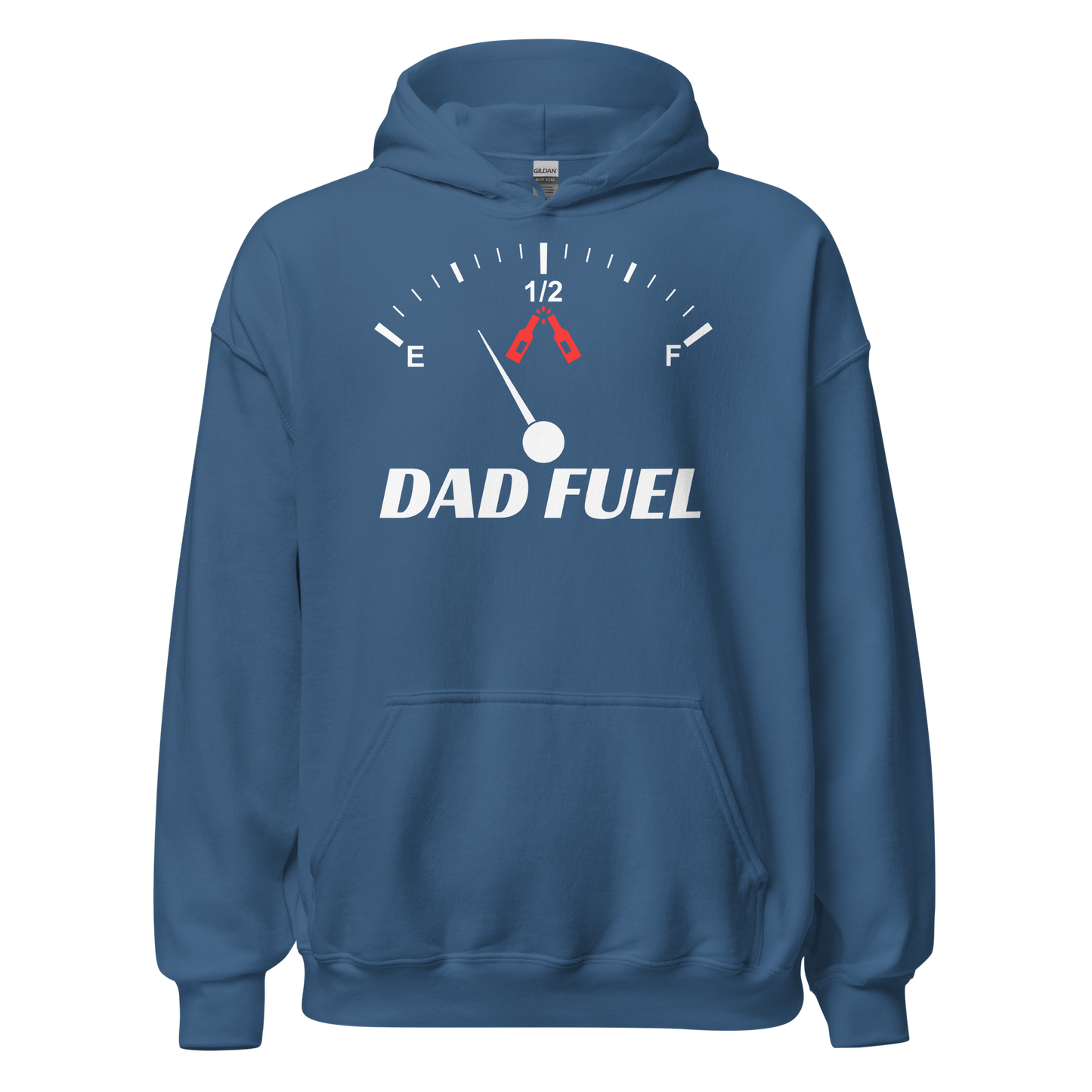 DAD FUEL Premium Men's Hoodie | Fatherhood Fashion Statement | Ideal Gift for Dads