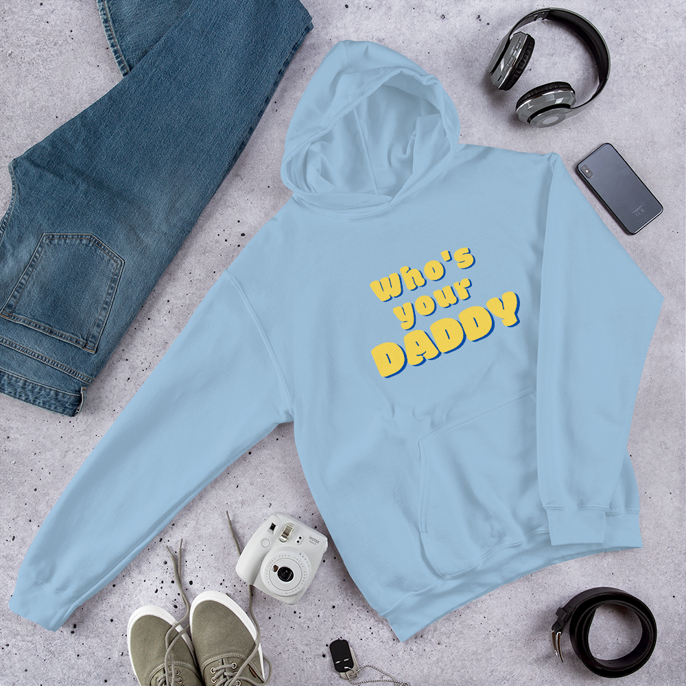 Who's Your Daddy Men's Premium Hoodie: Flaunt Your Confidence and Style