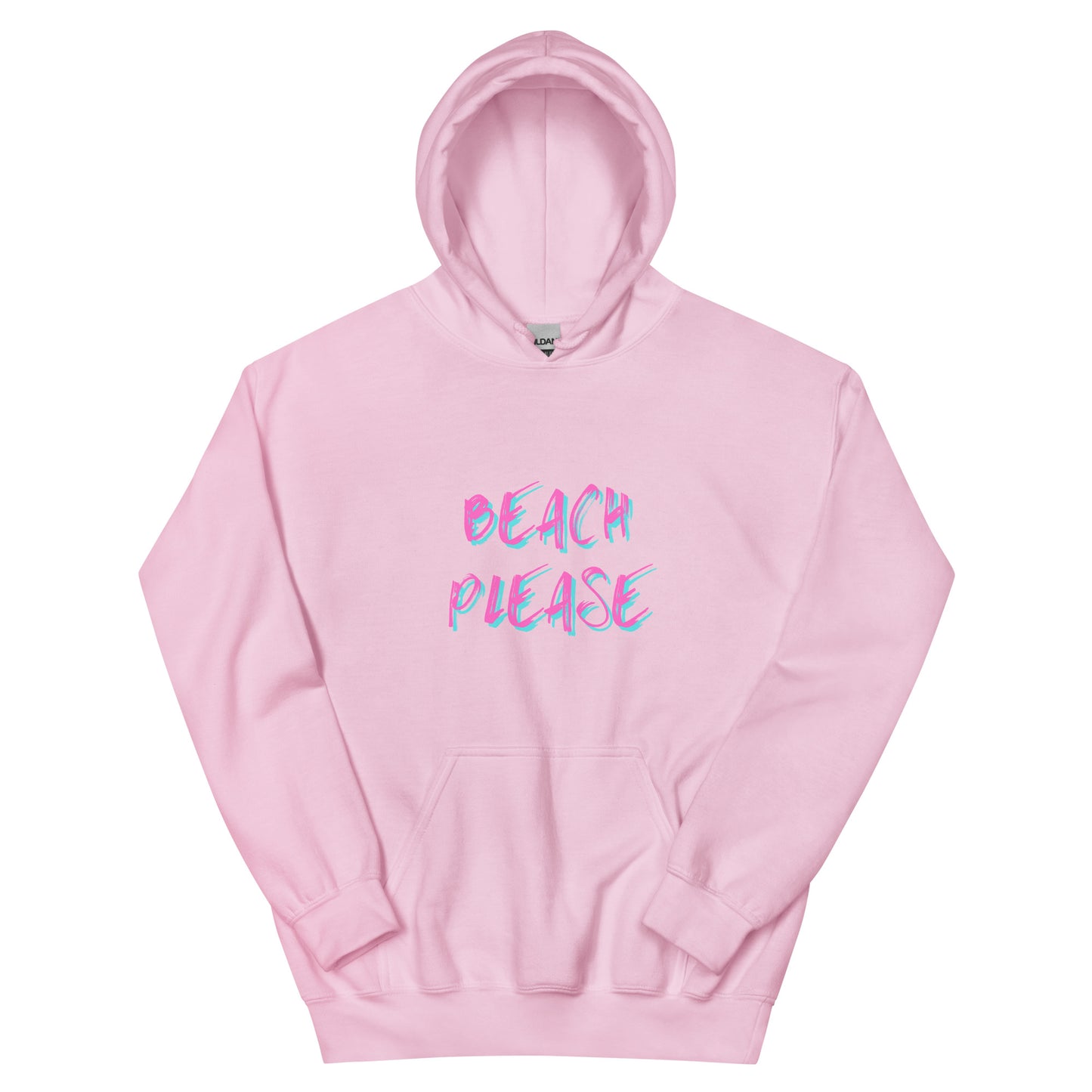 Embrace Beach Vibes: Women's Premium Hoodie with 'Beach Please' Design