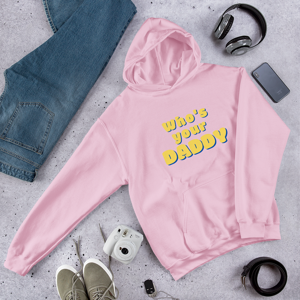 Who's Your Daddy Men's Premium Hoodie: Flaunt Your Confidence and Style