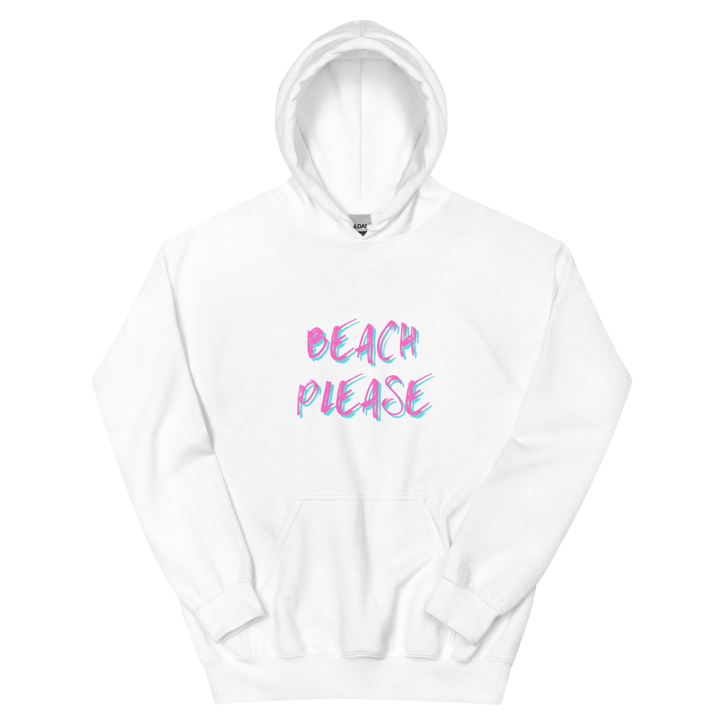 Embrace Beach Vibes: Women's Premium Hoodie with 'Beach Please' Design