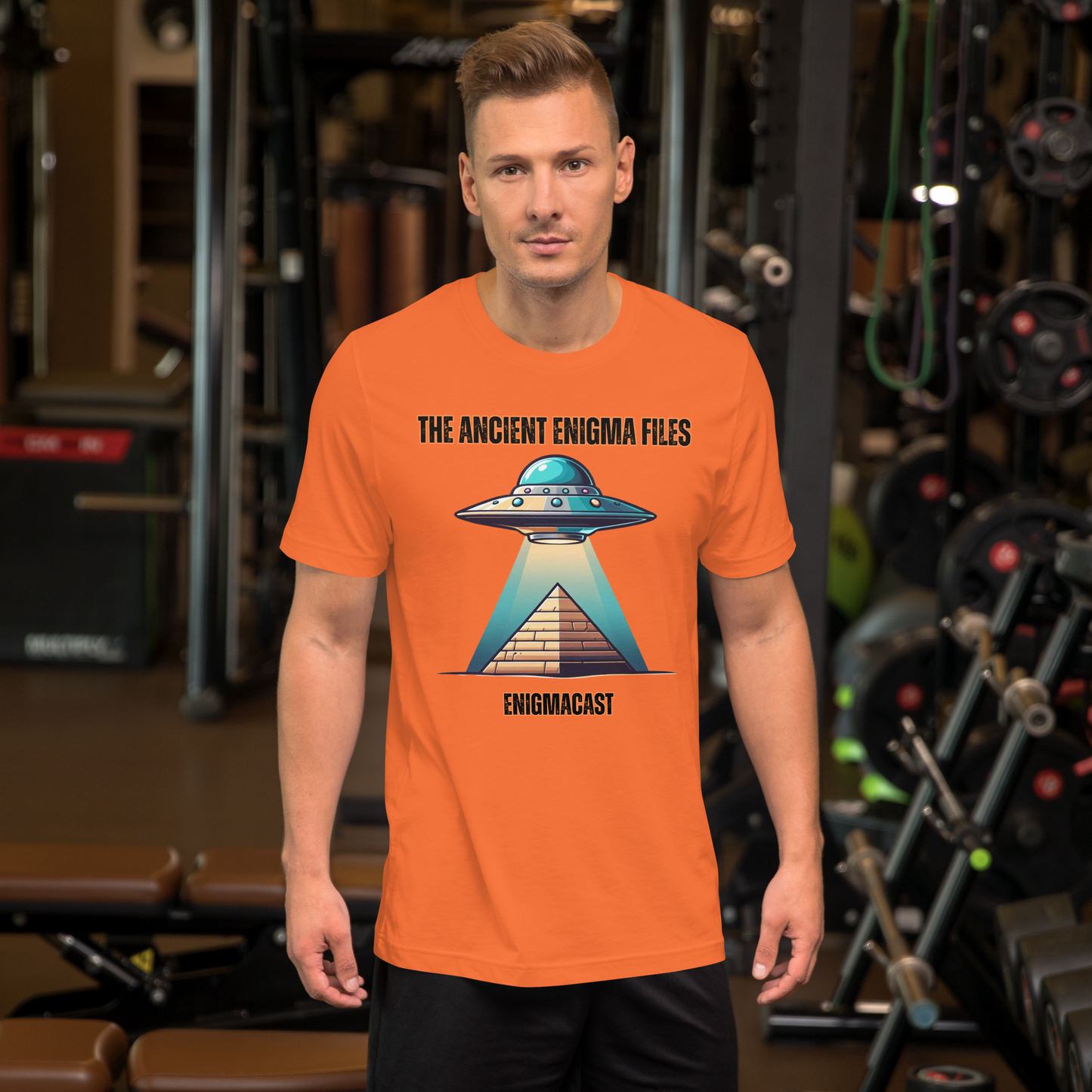 EnigmaCast UFO Unisex Tee Shirt -The Ancient Enigma Files