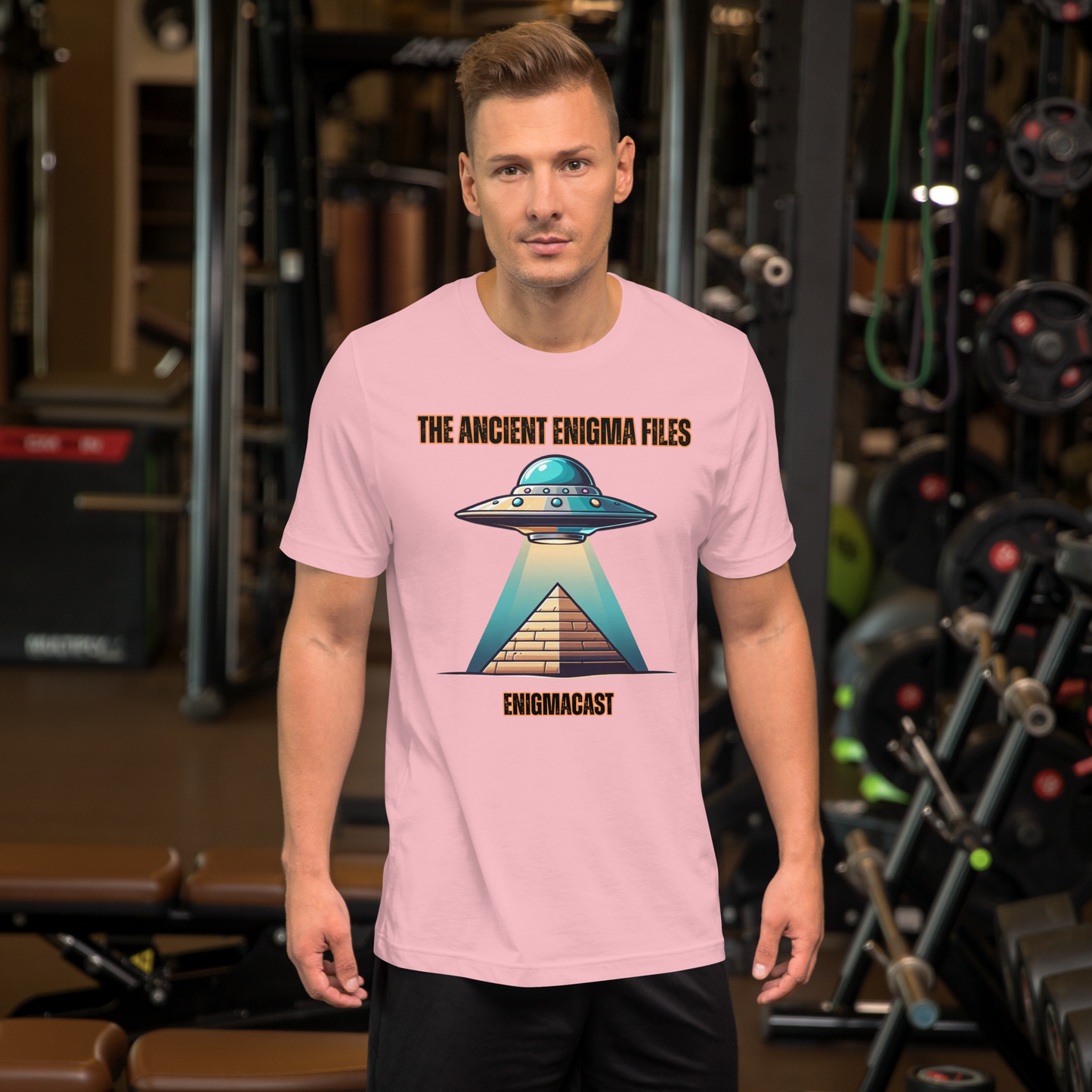 EnigmaCast UFO Unisex Tee Shirt -The Ancient Enigma Files