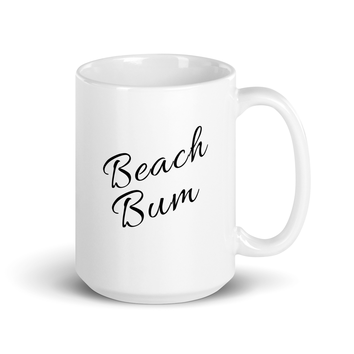 Embrace the Beach Life: Beach Bum 15oz Ceramic Coffee Mug