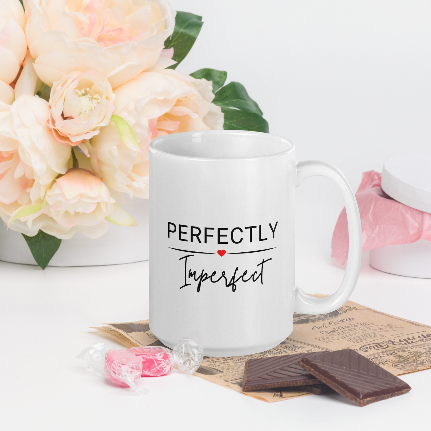 Embrace Your Authenticity with our PERFECTLY Imperfect Women's Ceramic Coffee Mug